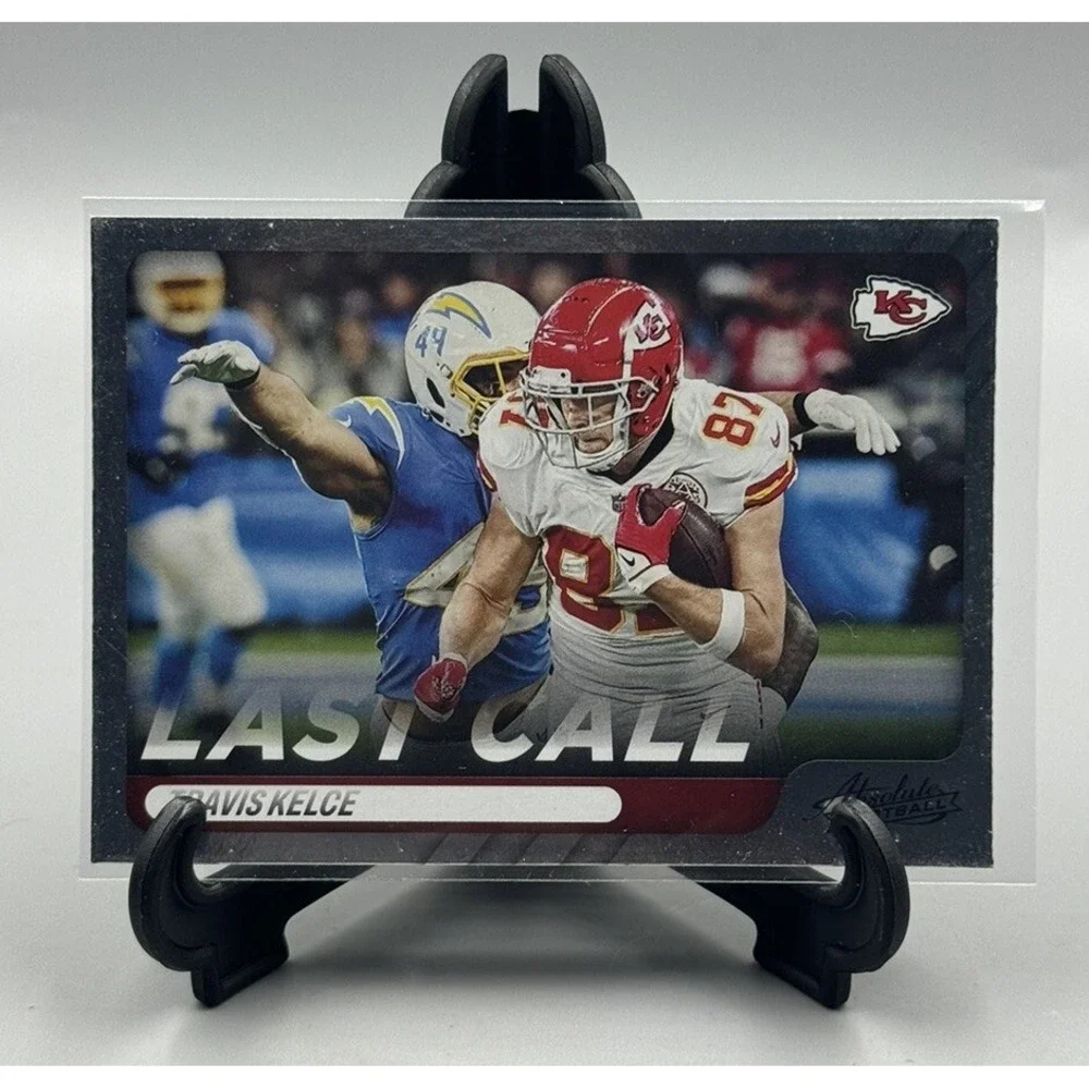 2022 Panini Absolute - Last Call #LC-5 Travis Kelce Kansas City Chiefs